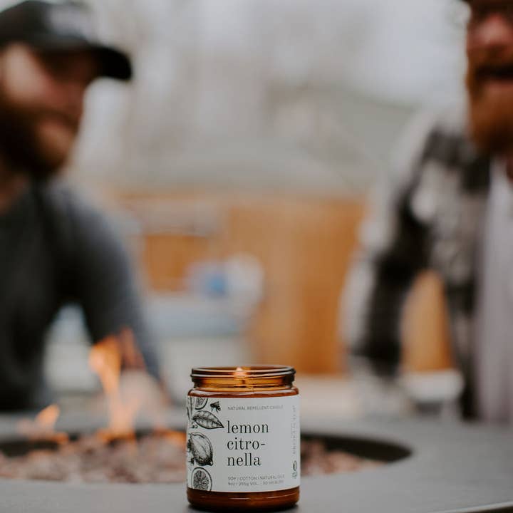 Broken Top Brands - Wholesale Outdoor Candle - Lemon Citronella - 9 oz Soy Candle1