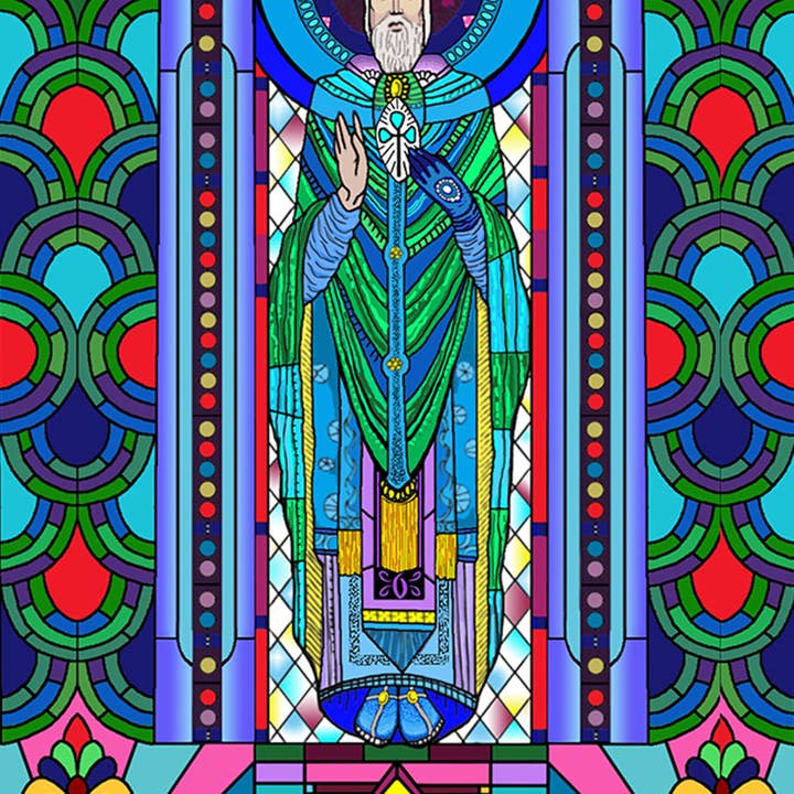 Jennifer Rothwell - Wholesale St. Patrick's Day Card - St Patrick Greeting Card1