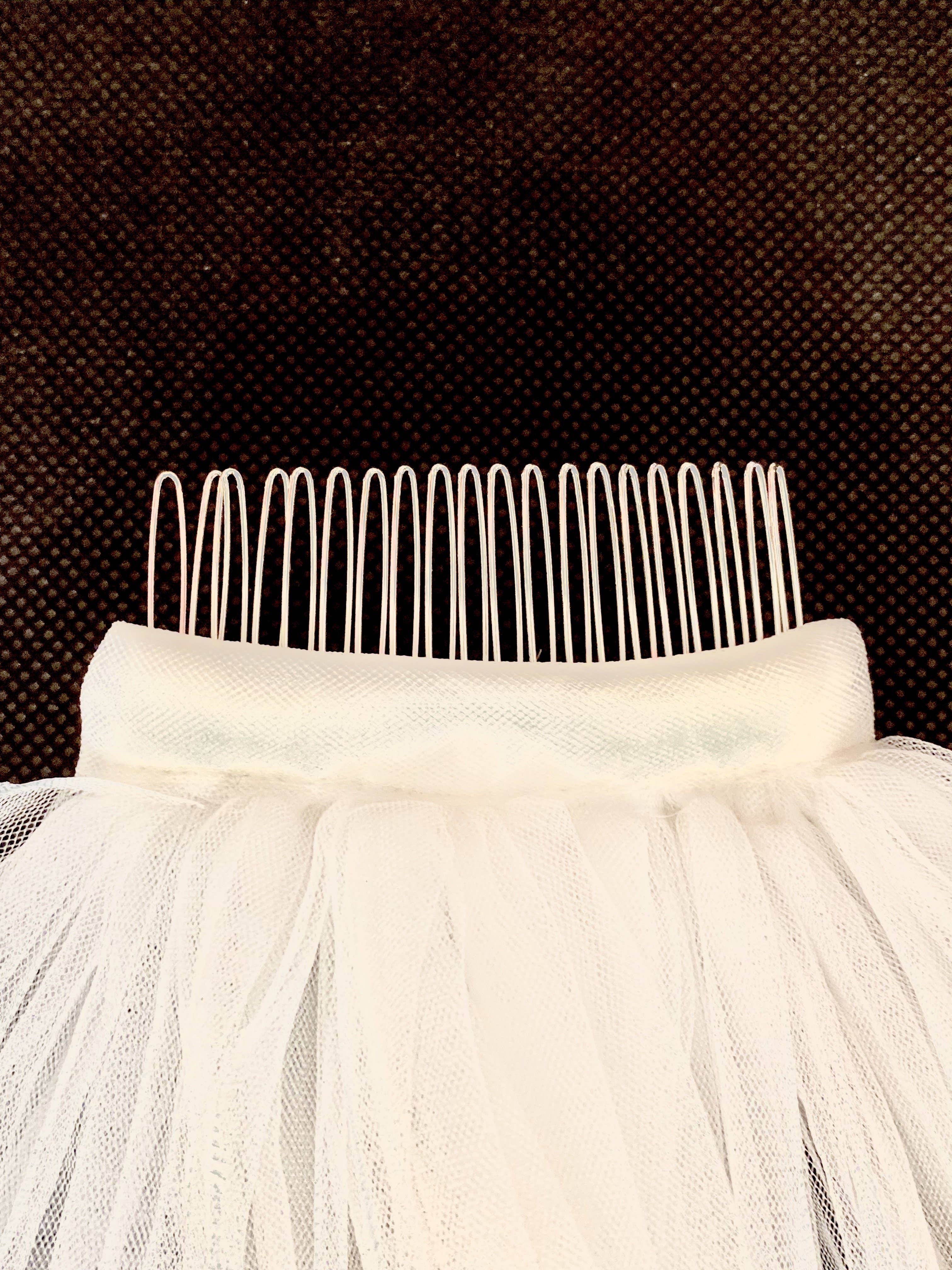 JohnnyB Jewelry - Vendita all'ingrosso Velo - Donna - DESIREE - Velo semplice per cappella, 203 cm1