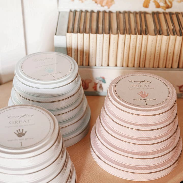 Child To Cherish® – wholesale Hand & footprint kit – Child & baby – Tower of Time-Blue6