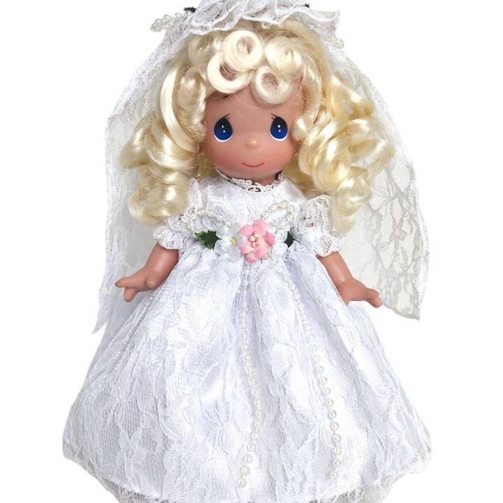 Fairytale Come True - Poupée de mariée blonde de 9 pouces pour la vente par The Doll Maker LLC