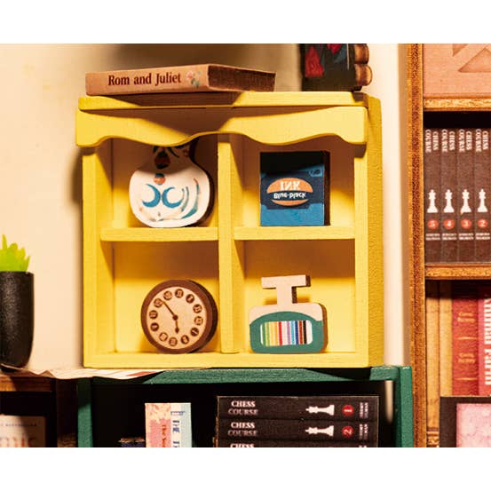 Hands Craft - Wholesale Puzzle - Kids - DIY Book Nook Kit: Bookstore9