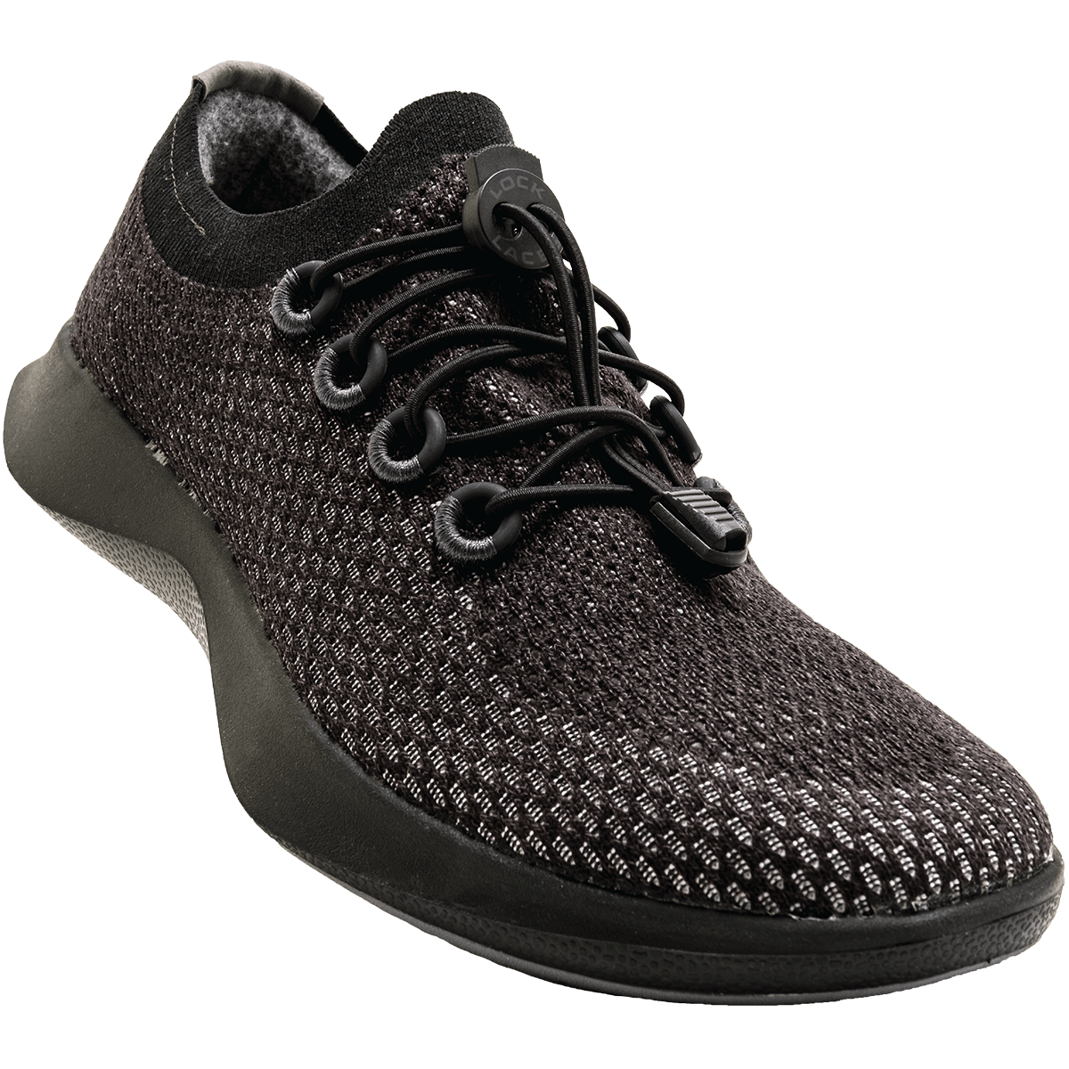 LOCK LACES - Wholesale Shoelaces - Unisex - Black Solid4