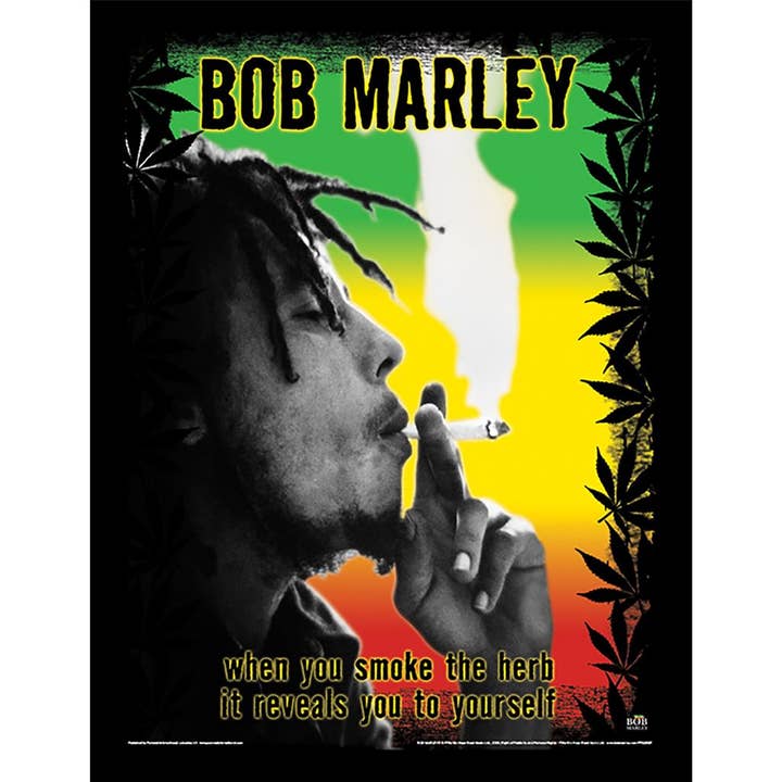 Impression murale Bob Marley (Herb) pour la vente par Pyramid International