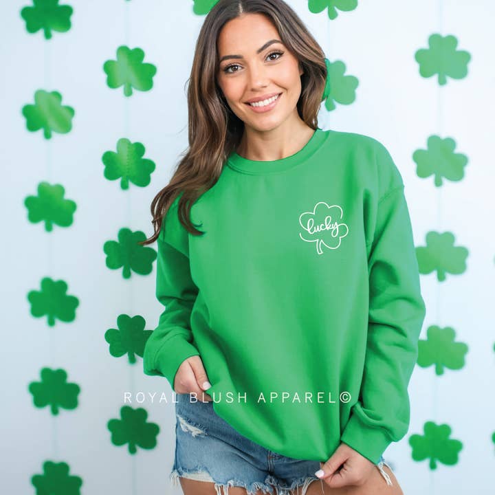 Contorno de Trevo da Sorte Transferência de Impressão em Tela por atacado de RBA Transfers