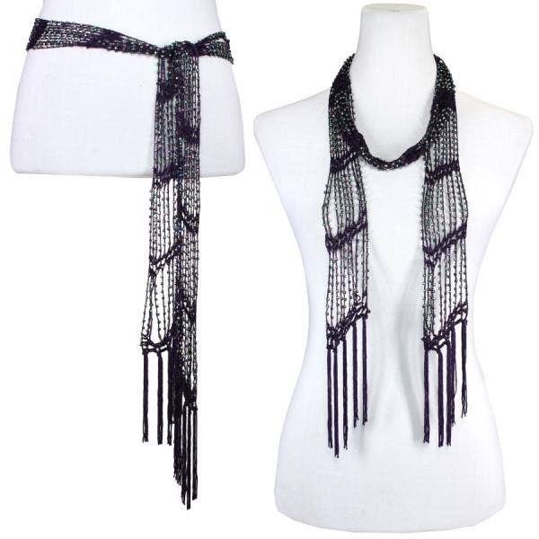 The Magic Scarf Company - Wholesale Scarf - Women's - 1755 - Shanghai Beaded Scarves/Sash73