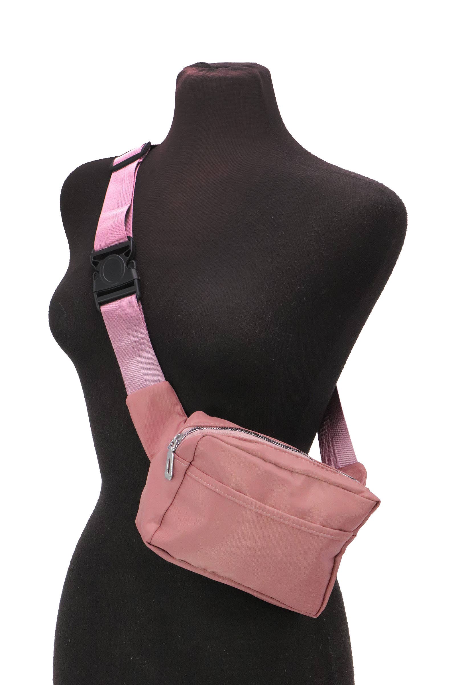 ASSORTED Minimal Matte Pastel Belt Bum Fanny Pack for wholesale on Faire5