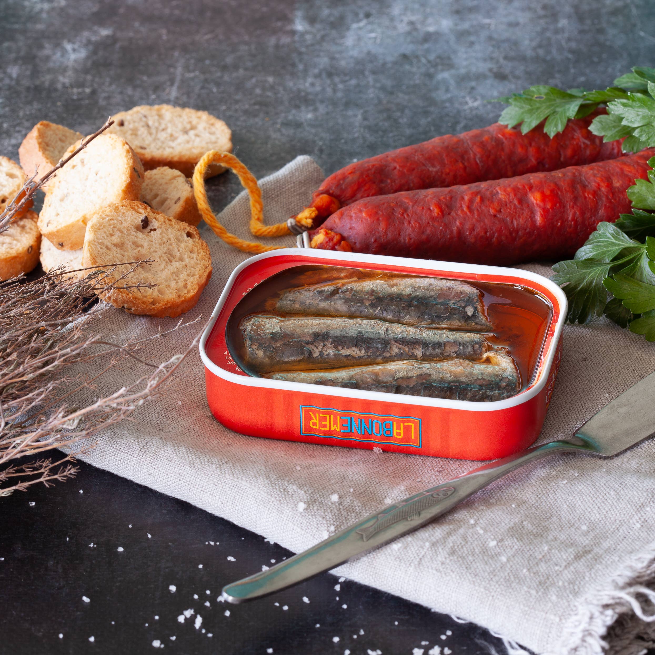 FERRIGNO - Wholesale Tinned Fish - Camargue-style sardines