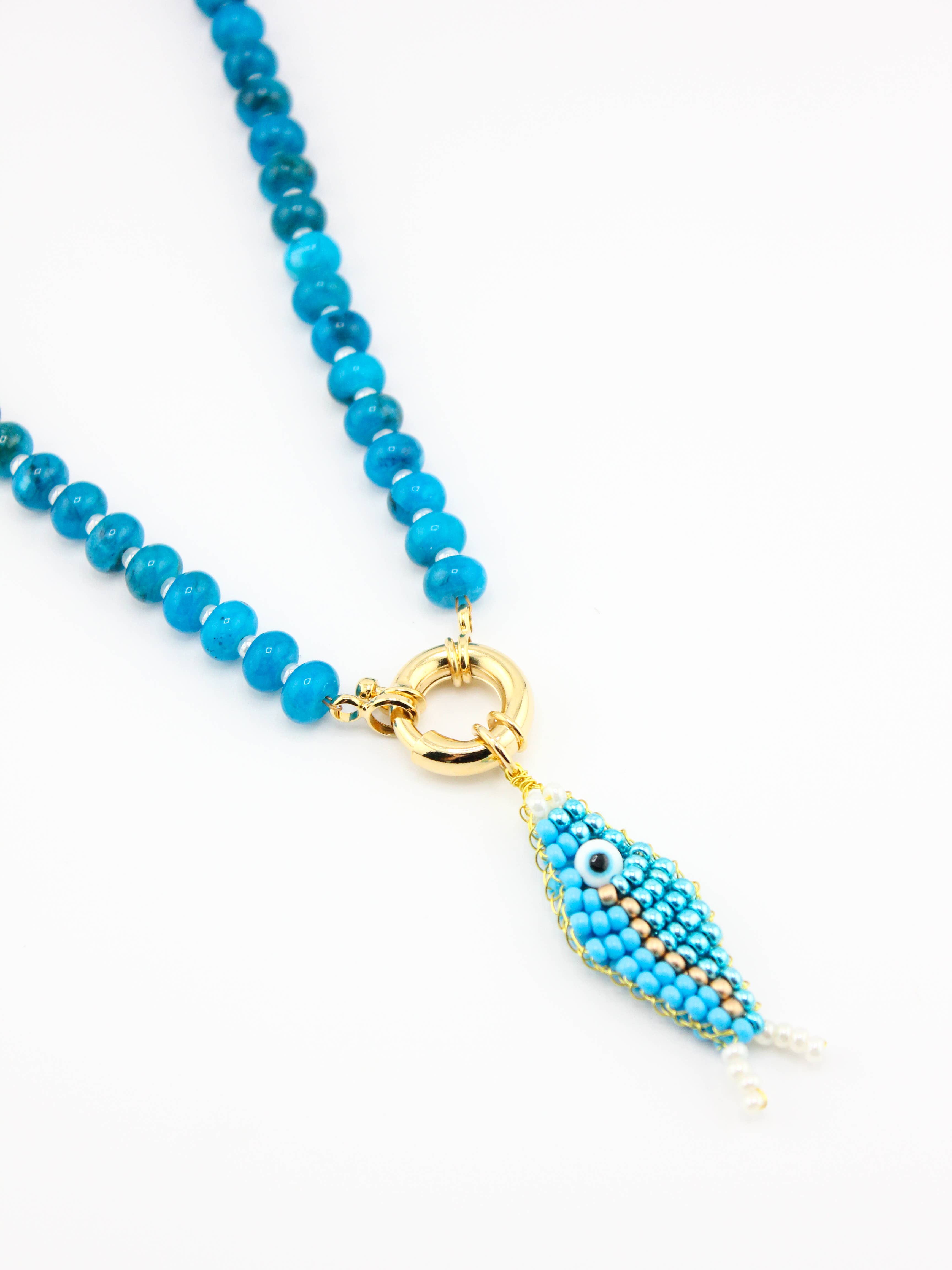 Cara O Sello Brand – wholesale Hänge-/berlockhalsband – Pez del Sol-halsband2