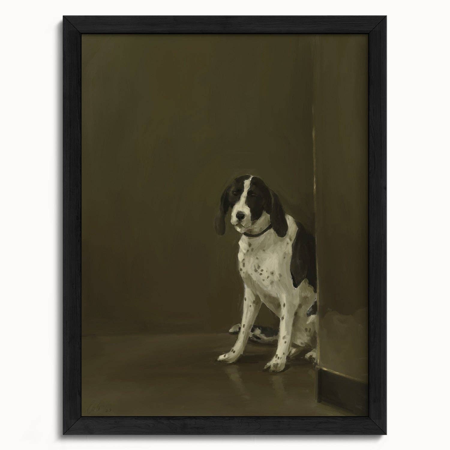 The Ugly Cat Studio - Wholesale Art Print - Milanese Restaurant Dog Art Print14