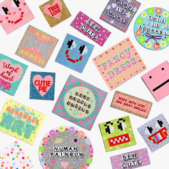 Kylie and The Machine - Wholesale Craft Supplies - WEARABLE ART | Rachel Burke x KATM Collaboration Sew-in Labels | Single Box9