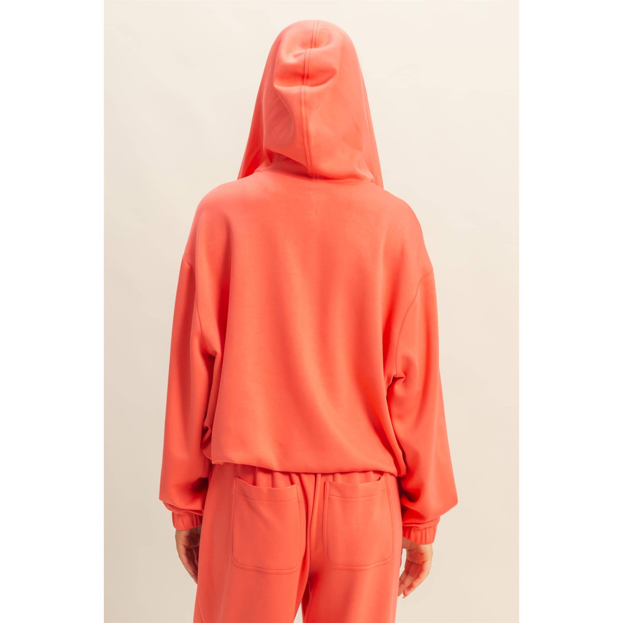 HYFVE - Vente Sweat à capuche – femme - Sweat à capuche zippé décontracté chic7