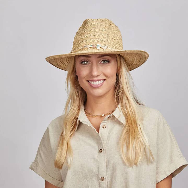American Hat Makers - Wholesale Straw hat – women's - Straw Sun Hat - Style Verona (Prepack of 6)9