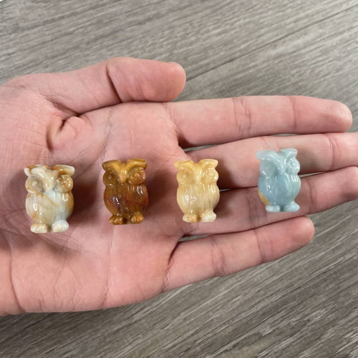 Keystone Crystals - Wholesale Decorative Figurine - Gemstone Owl Figurine – Small Crystal Owl Decor12