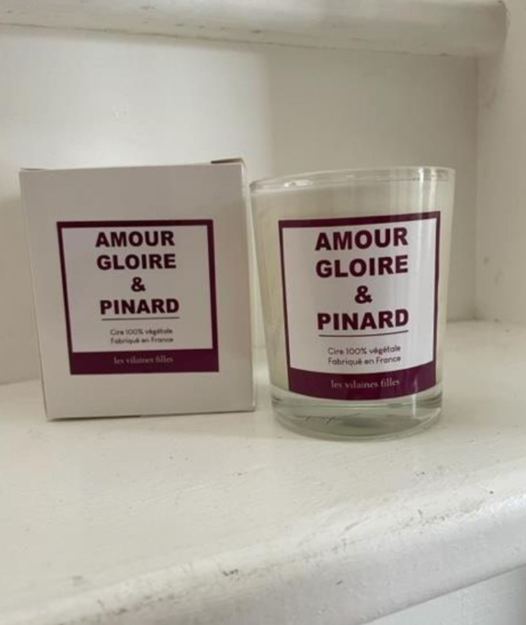 Les Vilaines Filles – Engroshandel Glaslys – Duftlys «Love, Glory and Wine»1