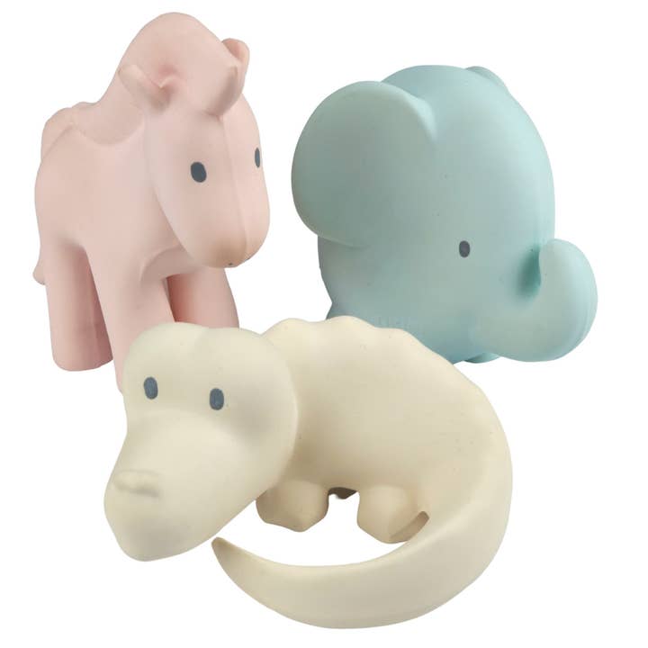 Tikiri Toys LLC - Wholesale Bath Toy - Baby - Marshmallow Soft Nat. Rubber Rattles, Bath Toys & Teethers4