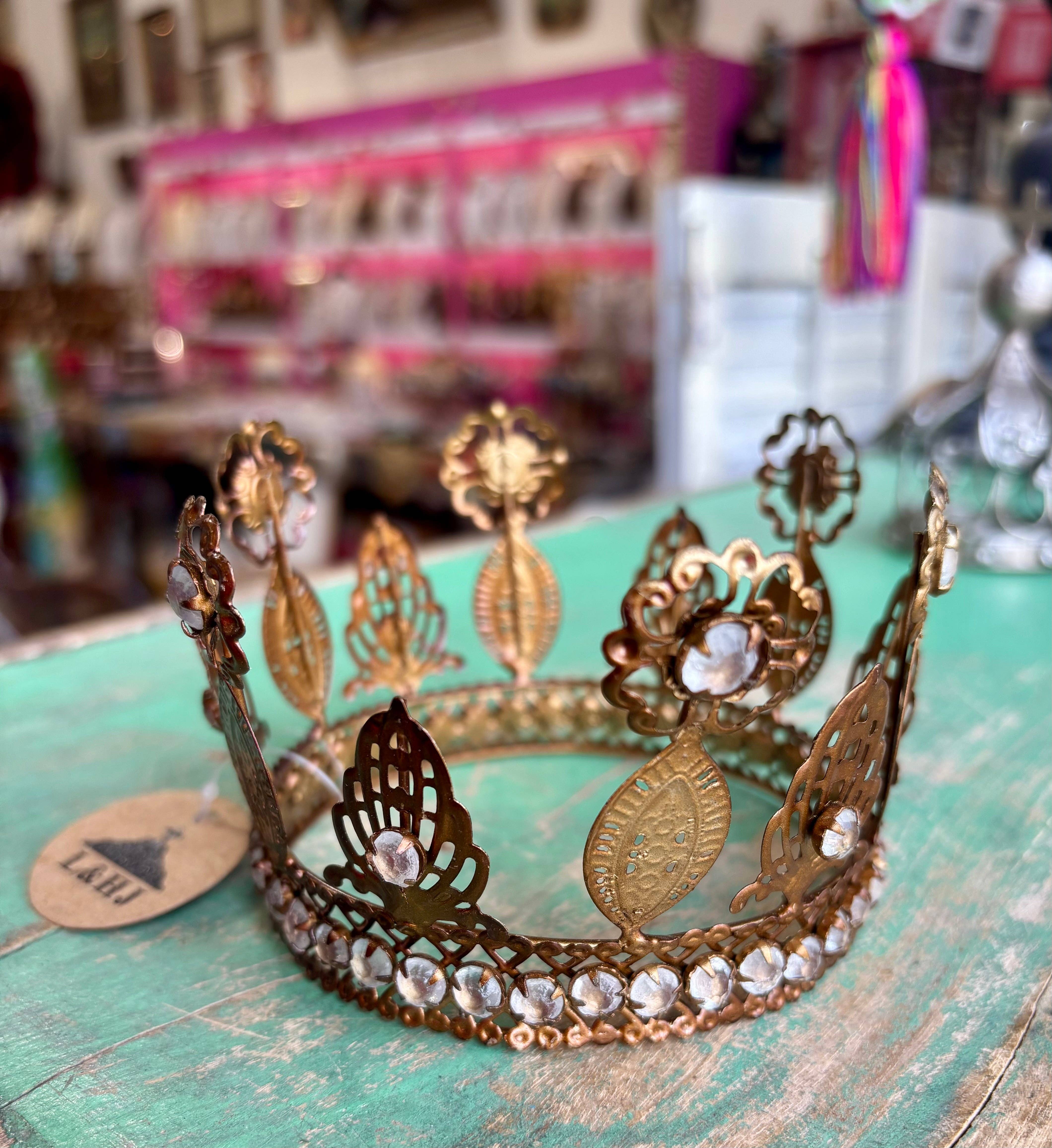 Love and Honor Jesus LLC - Wholesale Party Hat/Crown - Fancy Crown Flowers0