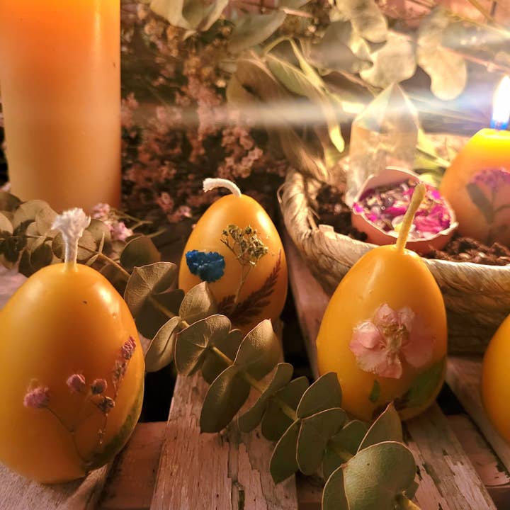 Radiant Angel Candle Co - Wholesale Novelty Candle - Spring Equinox, Ostara, Easter Eggs2