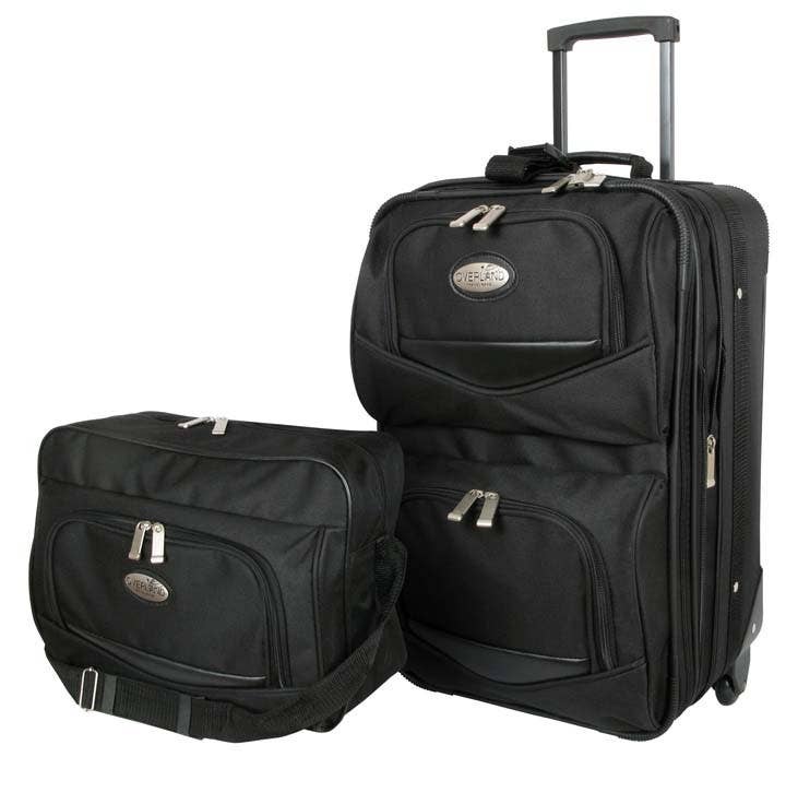 geoffrey beene 2pc hardside luggage set