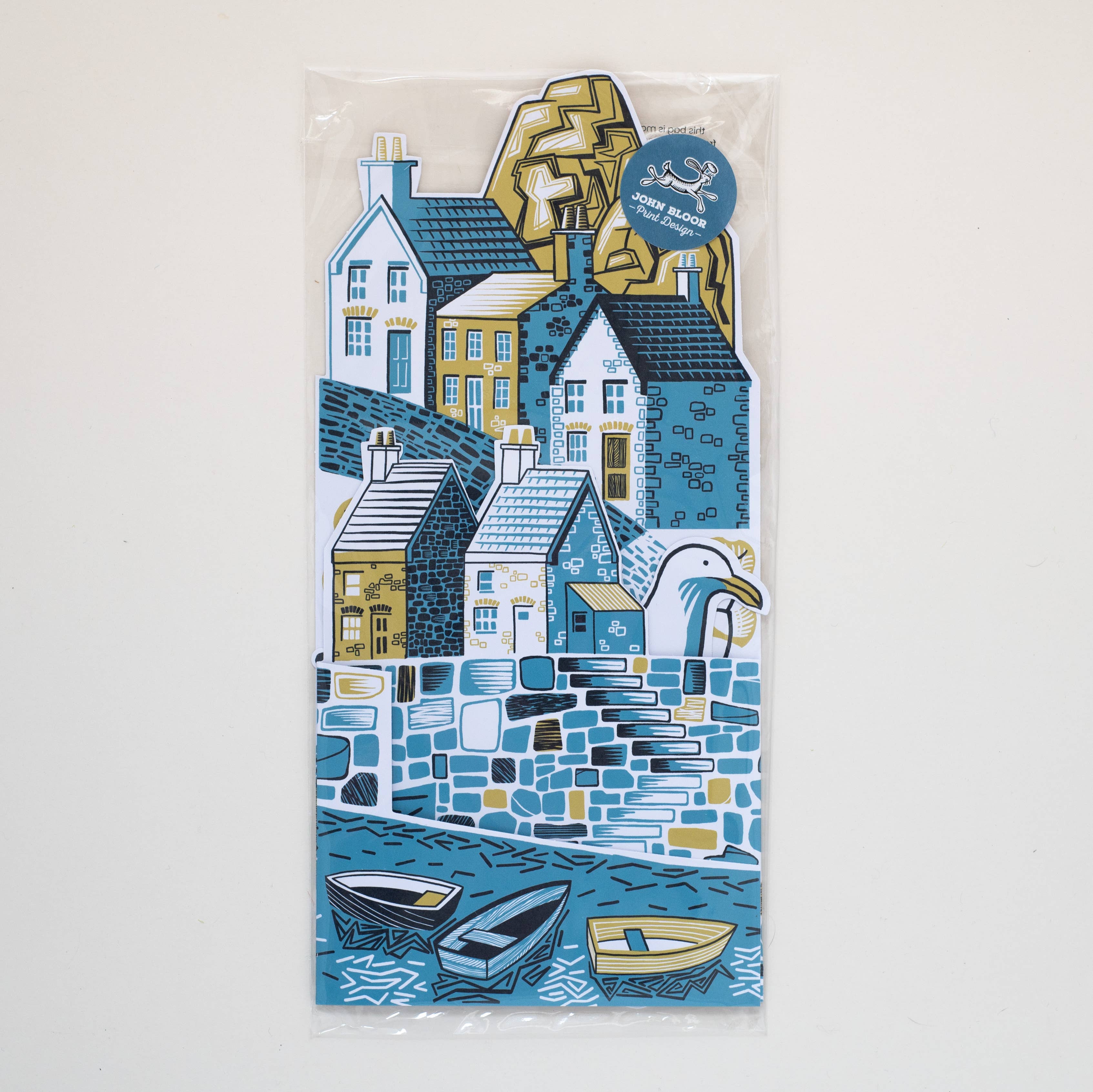 John Bloor Printmaker - Wholesale Decorative Tabletop Object - Stone Harbour fold out scene, decoration, ornament4