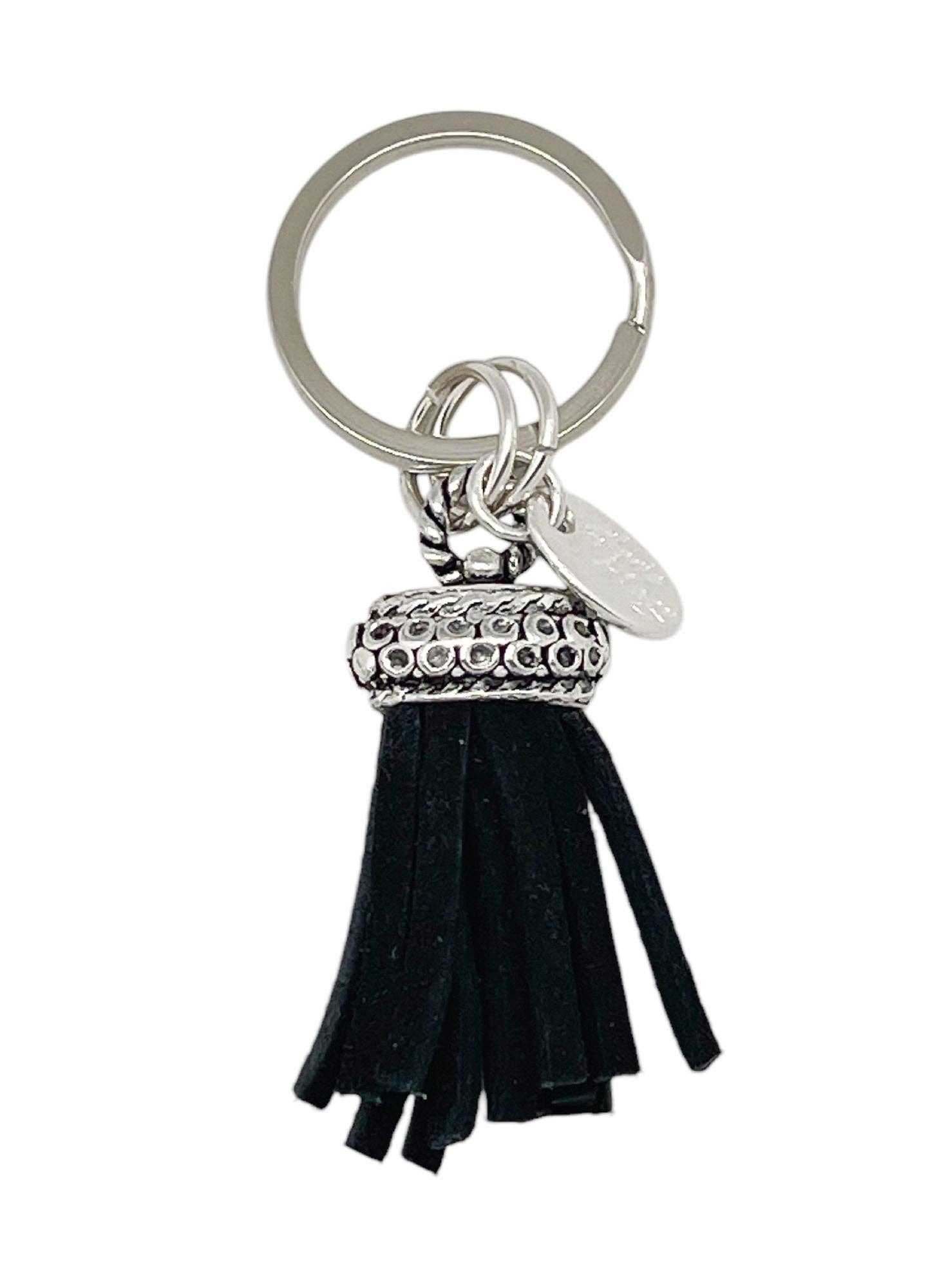 Gloria Mago - Wholesale Keychain - Women's - Flecado silver leather keychain0