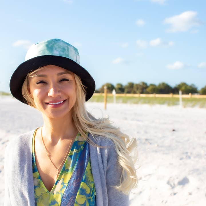 Lelaffet - Wholesale Vissershoedje - Dames - TIE DYE BUCKET HAT dames Zomerhoed Zonnehoed dames katoen3