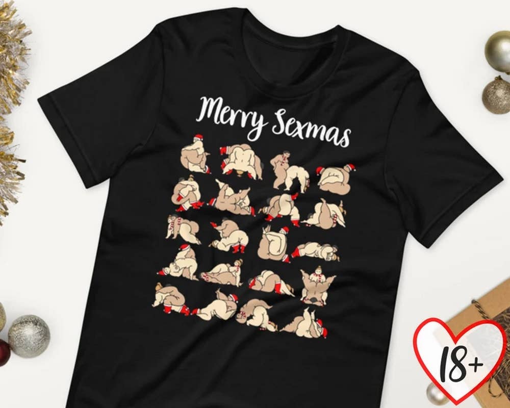 Black Ugly Christmas Shirt Women, Naughty Santa Shirt, Dirty Chris for wholesale on Faire0