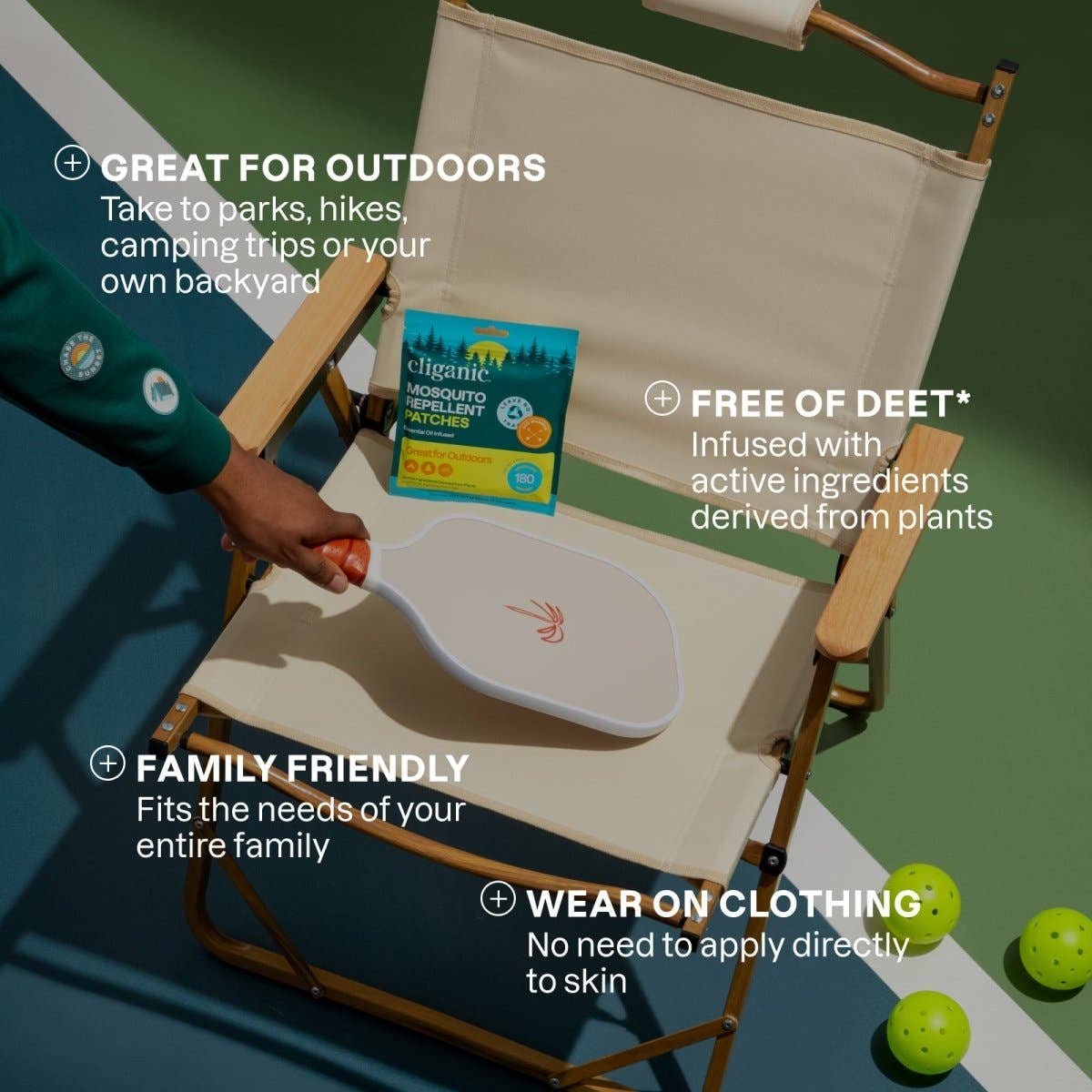 Cliganic - Wholesale Insect Repellent - Mosquito Repellent Patches - Adventure3