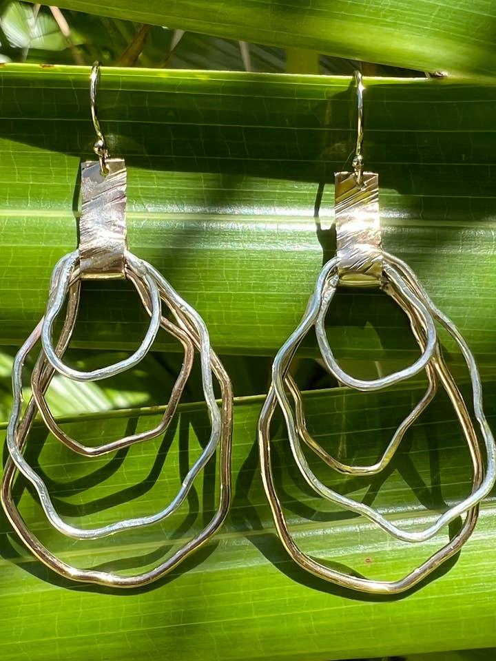 Oyster Shell Earrings for wholesale by Bella Mack Jewelry