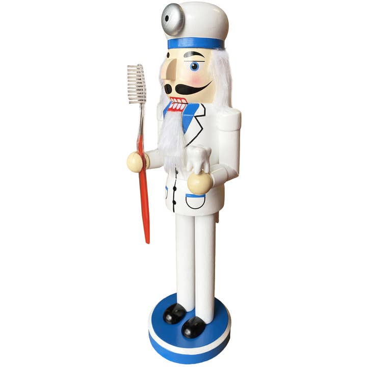 Santa’s Workshop Inc. - Wholesale Holiday Nutcracker - 14" Dentist Nutcracker1