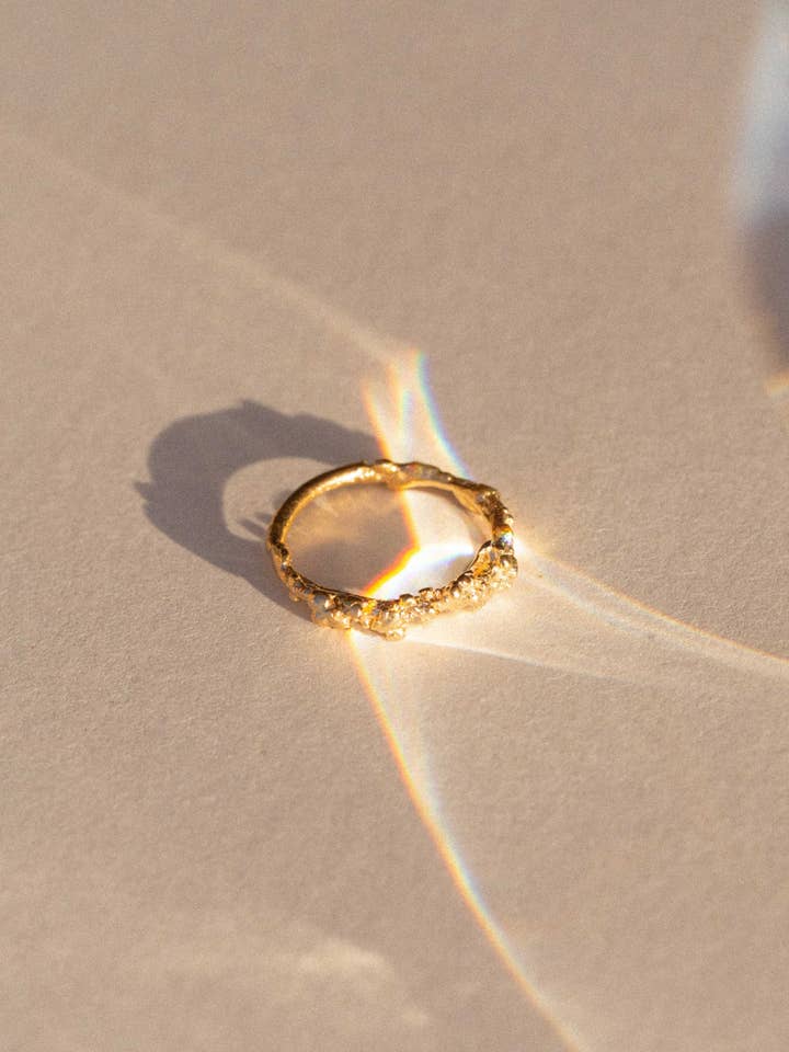 SAMSA Golden Dew Ring für den Großhandel von TYLA LATO