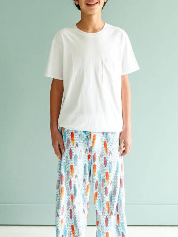 Plush Pants-Surf Boards for wholesale by Macaron + Me