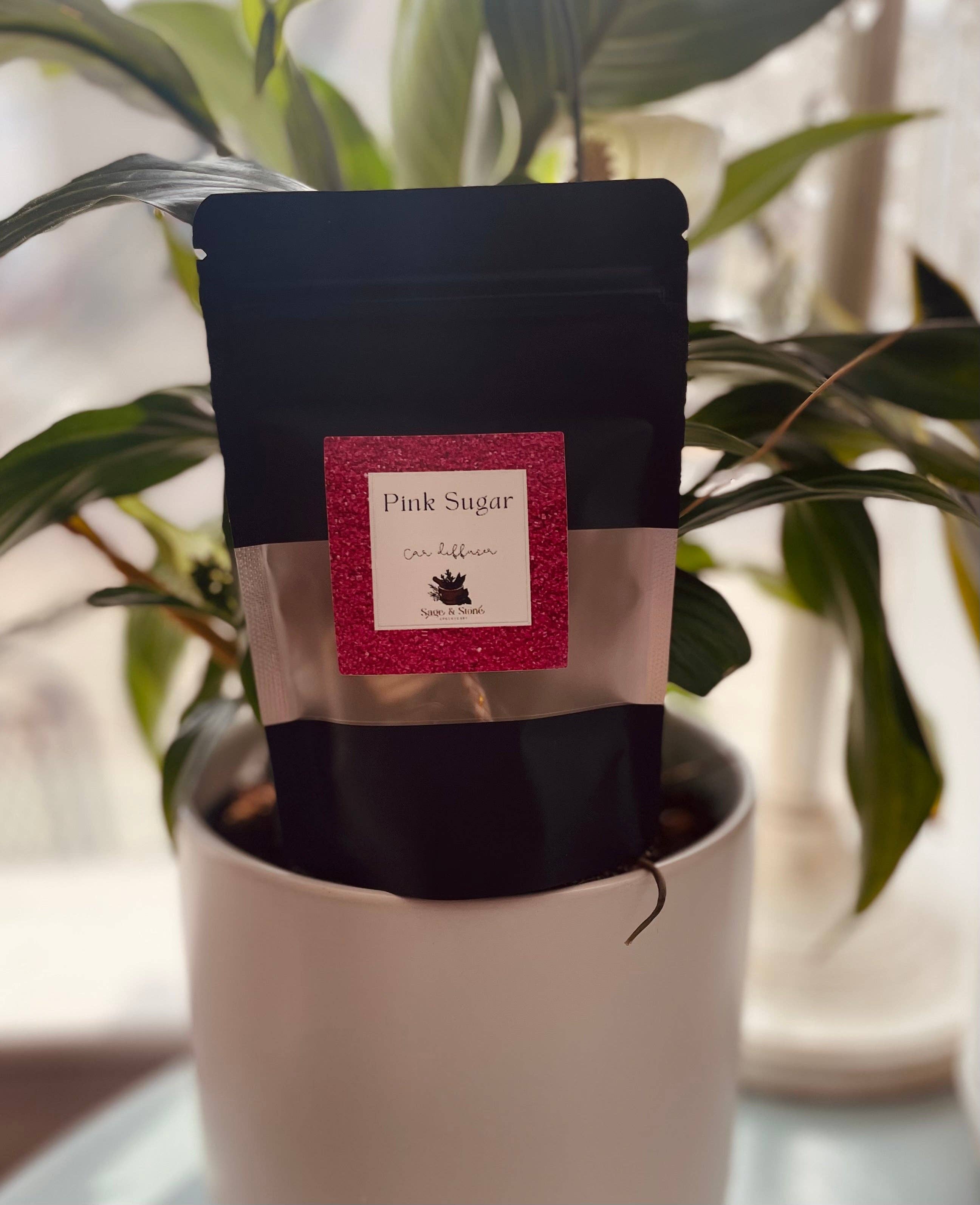 Sage & Stone Apothecary - Wholesale Car Freshener - Unisex - Pink Sugar Car Diffuser1