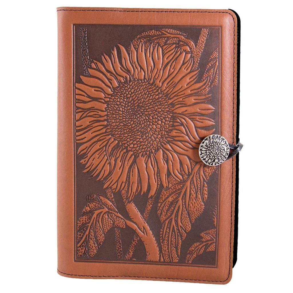 Oberon Design - Wholesale Notebook - Large Notebook Cover, Sunflower1