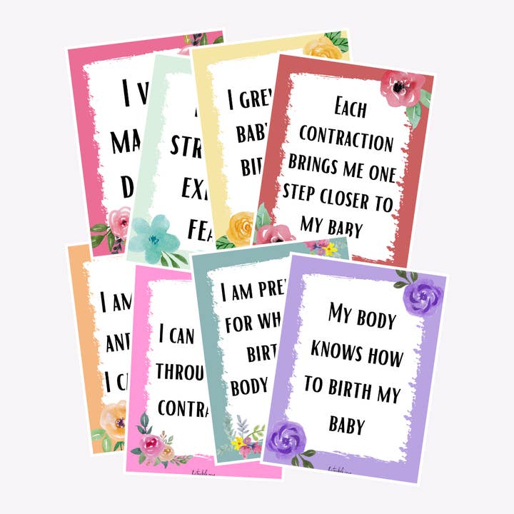 Affirmation Cards for Birth for wholesale by Kateable