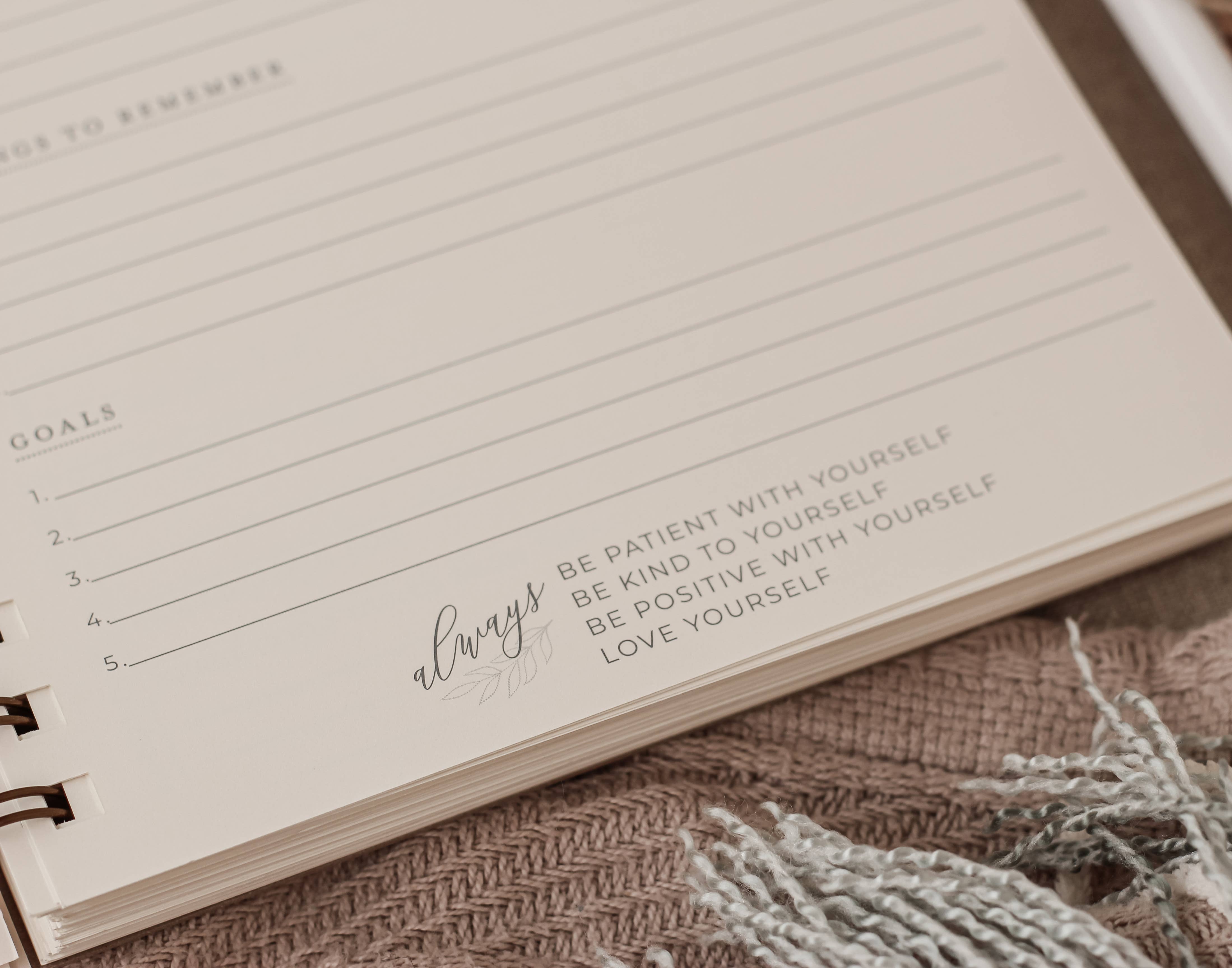 Jen Simpson Design - Wholesale Dagboek/agenda - Omring jezelf met Happiness Journal4