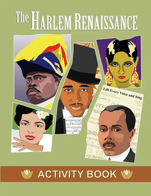 Books by splitShops - Wholesale Coloring & Activity Book - Adult - The Harlem Renaissance Activity Book - Paperback0