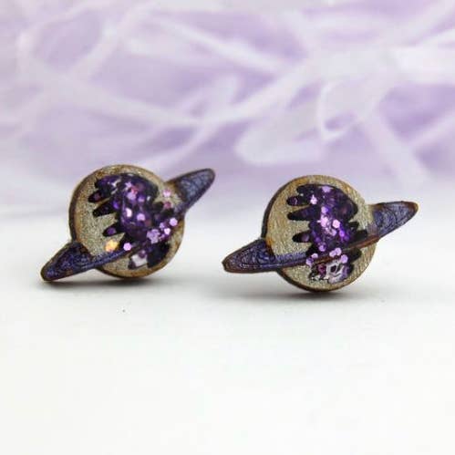 Saturn Earrings for wholesale by Bekbek Makes