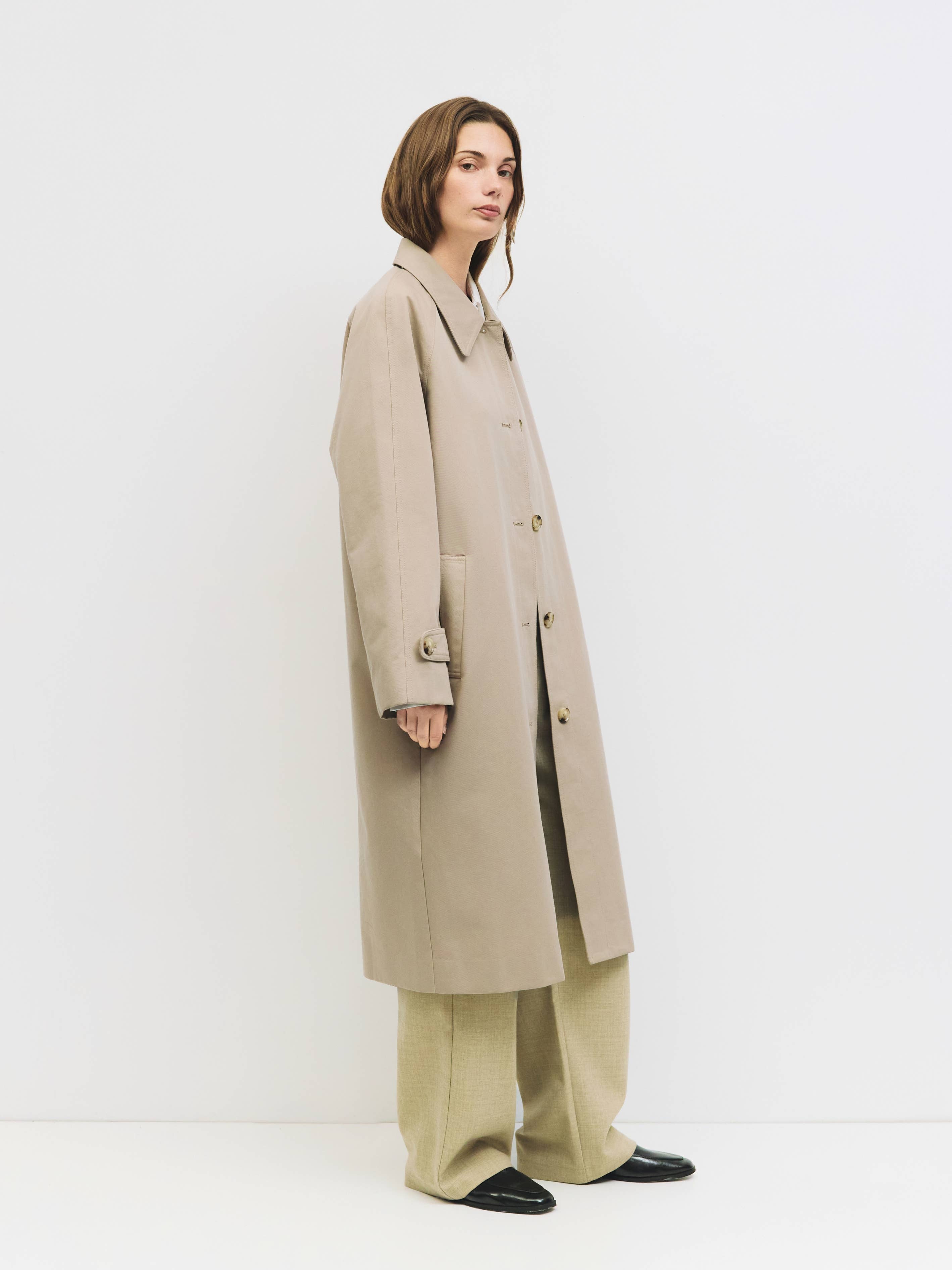 MOD REF - Wholesale Trench Coat - Women's - The Serena Coat | Pointed Collar Trench Coat8