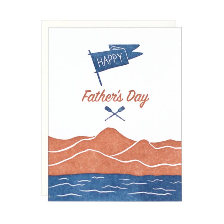 Lake Erie Design Co. - Wholesale Vaderdagkaartje - Fijne Vaderdag - Oars Design Vaderdagkaart0