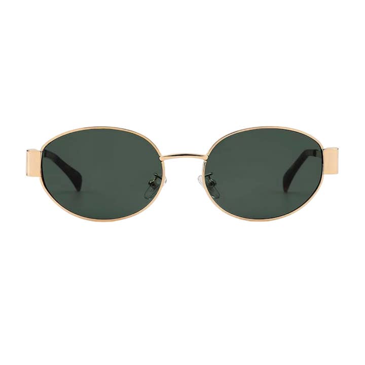 KENDALL II GOLD/GREEN for wholesale by Shady Lady Eyewear