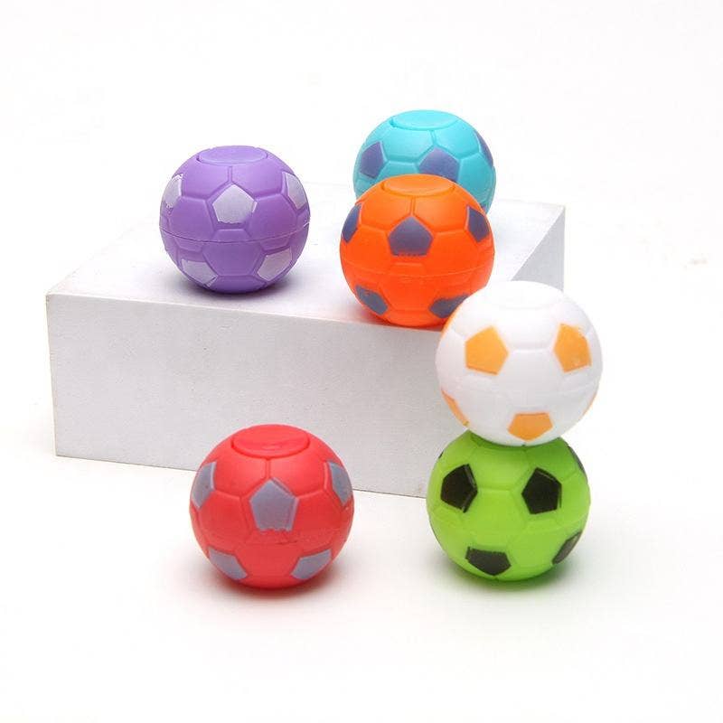 VIGOR - Wholesale Fidget toy – Kids - Fidget Spinner Balls Fidget Toys Mini Soccer Ball toy Plastic Football Hand Spinners Balls Toys(10 Pack)2