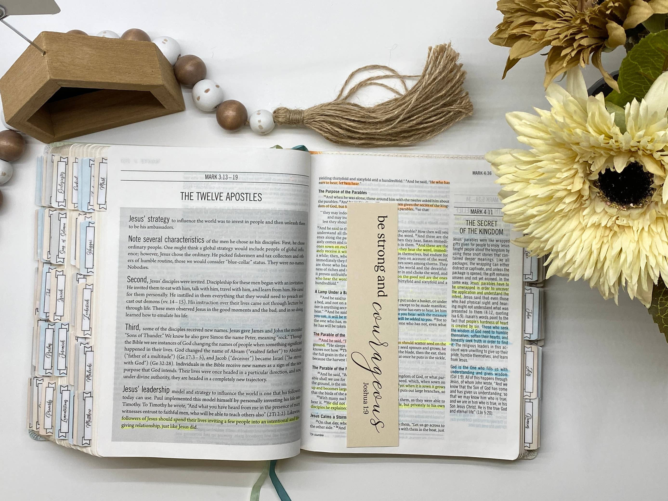 Dear Bold Believer - Wholesale Bookmark - Bookmark Encouraging Scriptures2