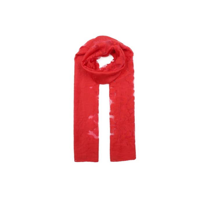 PHANIE MODE - Wholesale Head Scarf - Women's - Lace Scarf for Ceremony 10663