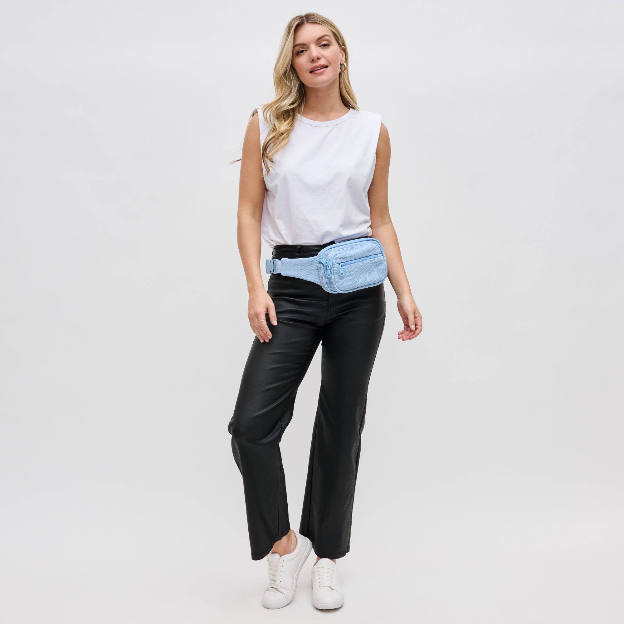 Sol and Selene - Wholesale Belt Bag - Women's - Hip Hugger Neoprene Mesh Belt Bag37