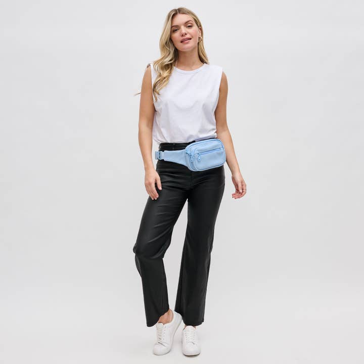 Sol and Selene - Wholesale Belt Bag - Women's - Hip Hugger Neoprene Mesh Belt Bag37