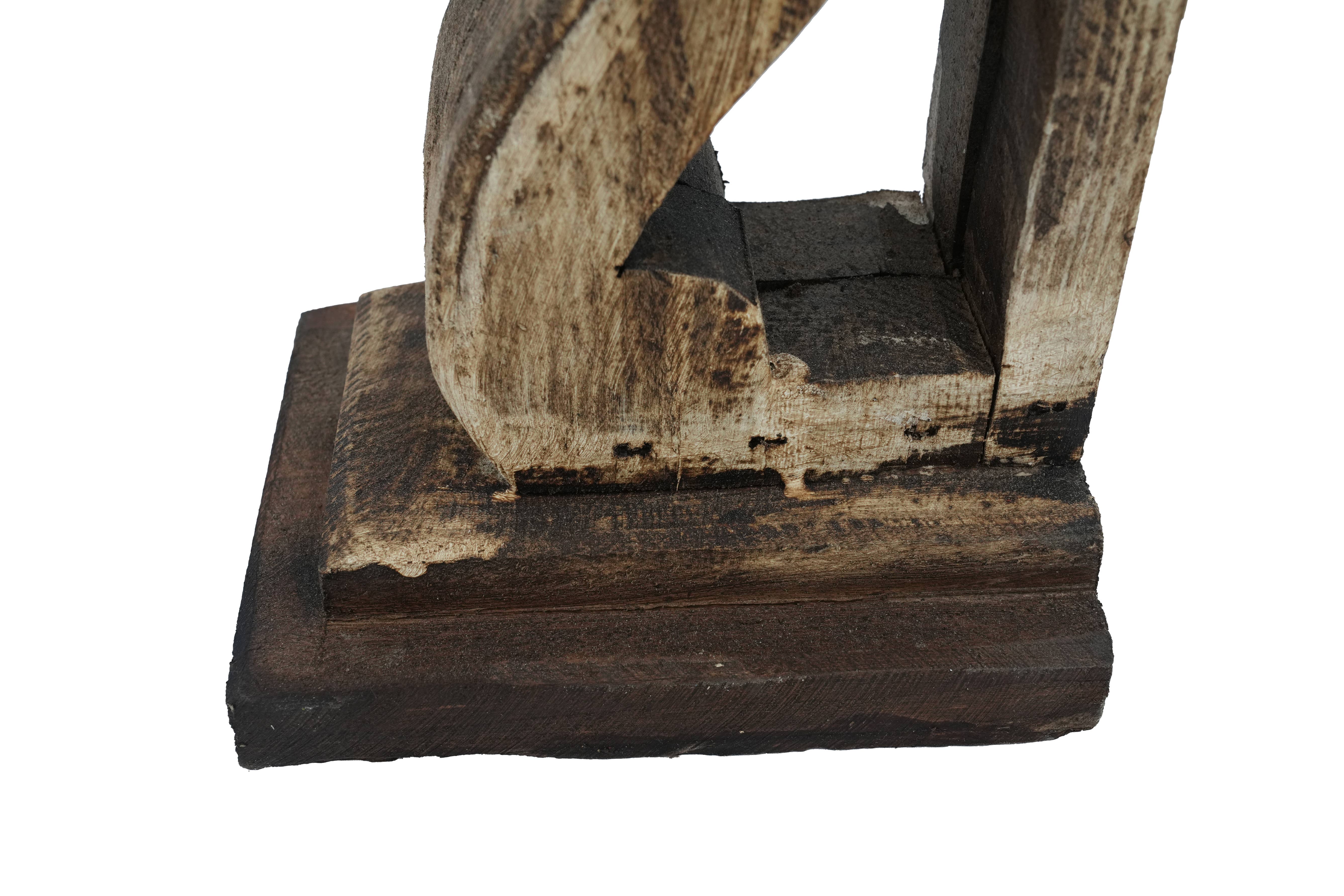 My Amigos Imports - Wholesale Decorative Tabletop Object -  Joliet Farmhouse-Rustic-Corbel-Antiqued White-5Wx6Dx14H-NEW4