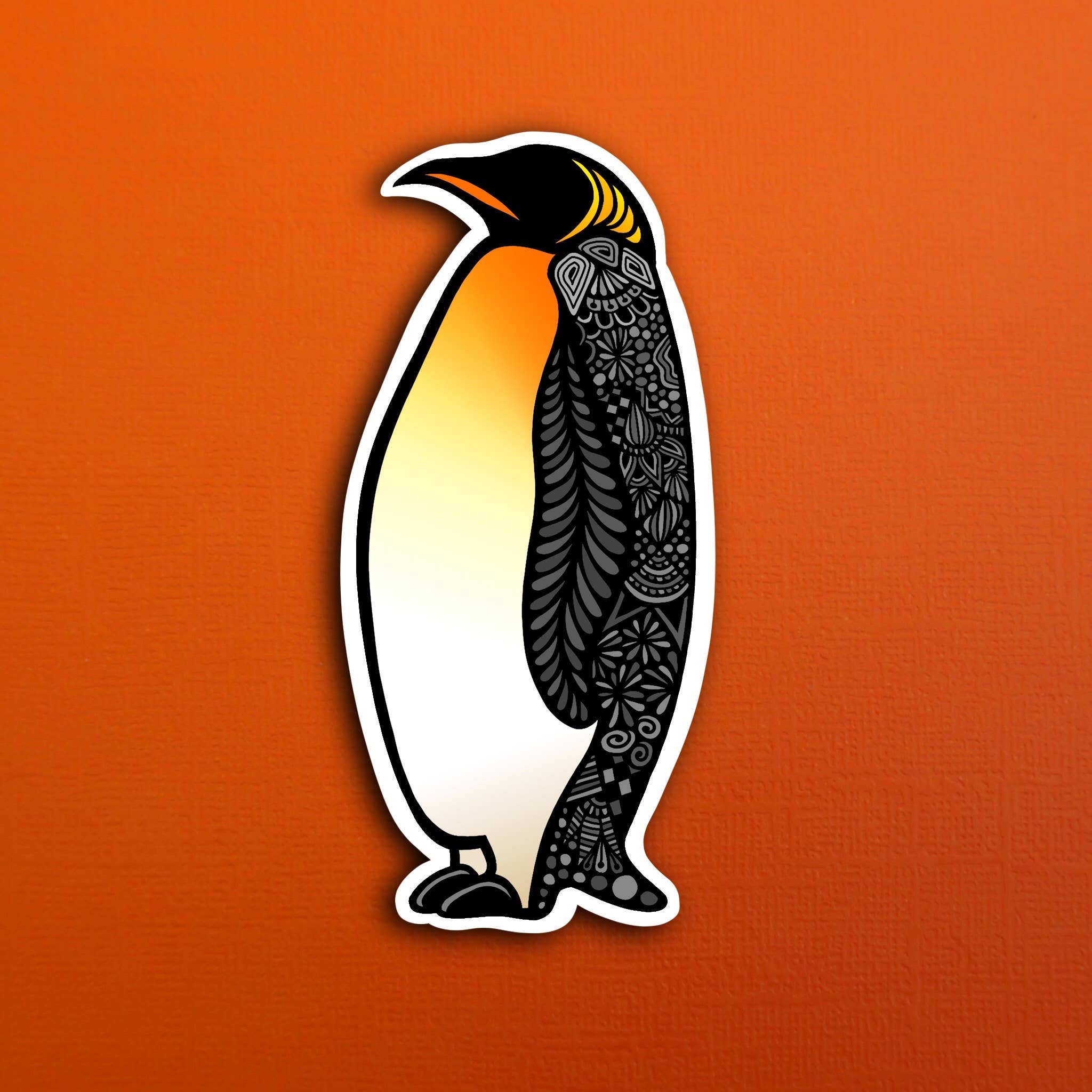 Zenspire Designs - Wholesale Sticker - Penguin Sticker (WATERPROOF)0