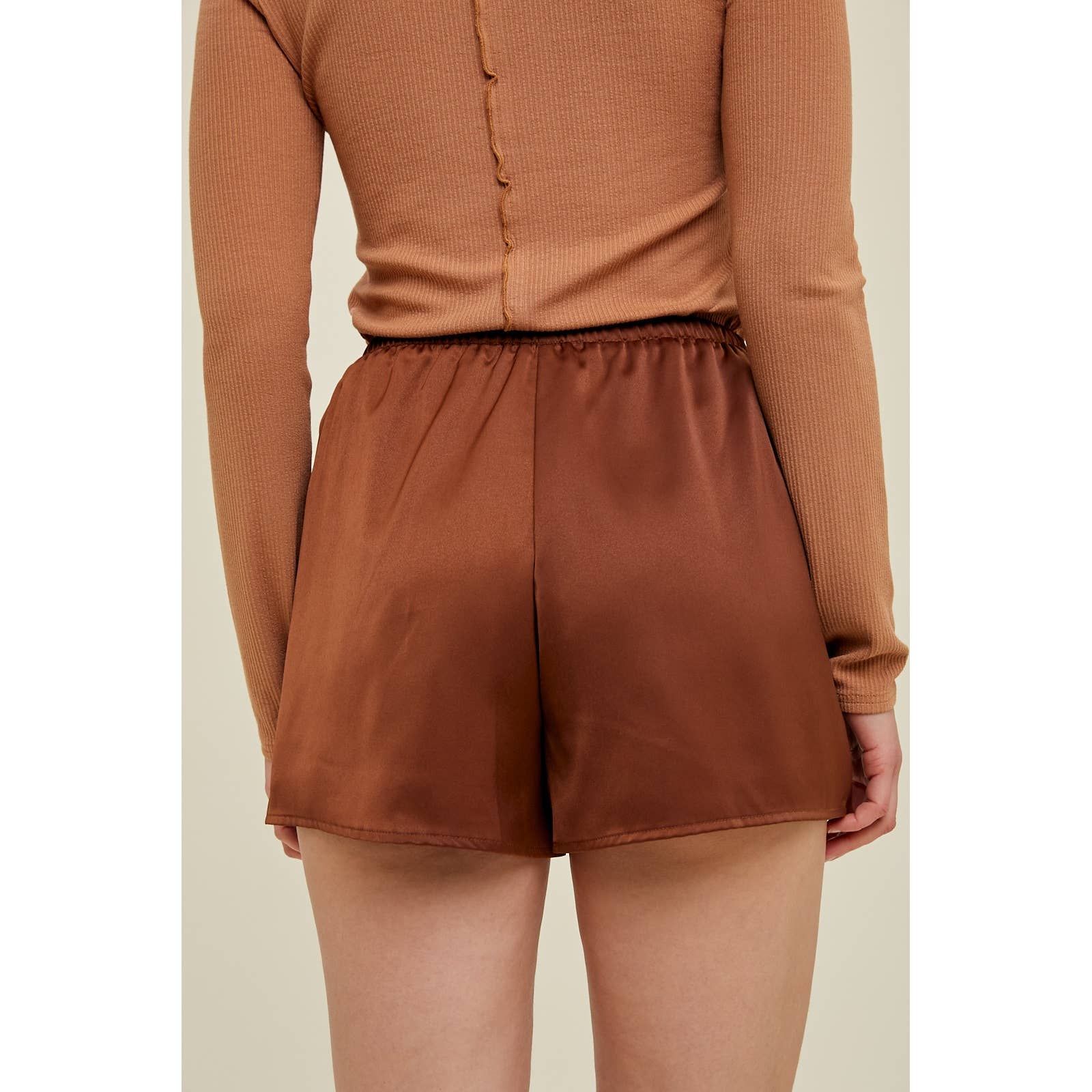 Wishlist Apparel - Wholesale Shorts - Women's - SATIN LINED SHORTS / WL23-78302