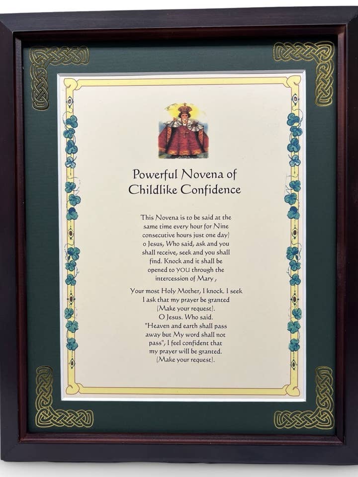 Powerful Novena of Childlike Confidence - Catholic Gifts for wholesale by Irish Collection